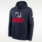 New York Giants Best Season Rewind Club Men's Nike NFL Pullover Hoodie