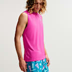 Camiseta sin mangas Dri-FIT con protección contra los rayos UV para hombre Nike Swim Hydroguard Essential