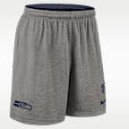 Shorts Nike Dri-FIT de la NFL para hombre Seattle Seahawks Sideline Reversible