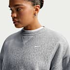 Nike Studio Fleece Heavyweight Women's Oversized Crew