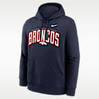 Denver Broncos Club Men's Nike NFL Pullover Hoodie