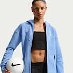 Tottenham Hotspur Tech Fleece Windrunner Women's Nike Football Full-Zip Hoodie