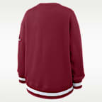 Alabama Legacy Phoenix Women's Nike College Oversized Pullover Crew