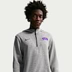 Sudadera con gorro de entrenador de básquetbol para hombre TCU Horned Flogs Nike NCAA