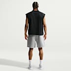 Shorts de básquetbol de tejido Fleece cepillado Therma-FIT de 20 cm para hombre Nike Standard Issue