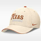 Gorra universitaria Nike Dri-FIT para hombre Texas Primetime