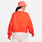 Sudadera sin cierre de cuello redondo extra oversized para mujer Nike Sportswear Phoenix Fleece
