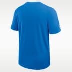 Playera Nike Dri-FIT de la NFL para hombre Detroit Lions Sideline Coach