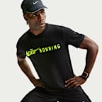 Playera de correr Dri-FIT para hombre Nike