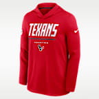 Houston Texans Sideline Men's Nike Dri-FIT NFL Long-Sleeve Hooded Top