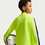 Dzianinowy dres piłkarski dla dużych dzieci Nike Dri-FIT Atlético Madryt Strike