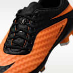 รองเท้าสตั๊ดฟุตบอลไม่หุ้มข้อสำหรับพื้นสนามทั่วไป Nike Hypervenom Phantom RGN SE "Bright Citrus"