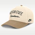 Gorra universitaria Nike ajustable con estructura A-Frame para hombre Legacy Rise de Michigan State