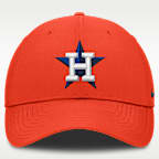 Gorra ripstop Nike de la MLB Club estructurada de poliéster para hombre Houston Astros