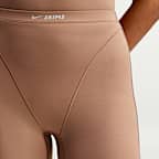 Legginsy damskie z wysokim stanem i wstawką w kształcie litery V NikeSKIMS Weightless