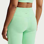 Leggings de tiro alto de largo completo sin costura delantera para mujer Nike Zenvy