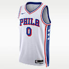 Tyrese Maxey Philadelphia 76ers 2023/24 Association Edition Men's Nike Dri-FIT NBA Swingman Jersey