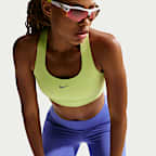 Bra deportivo de alta sujeción con forro ligero para mujer Nike Swift