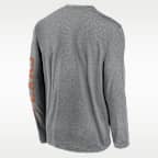 Texas Primetime Stack Legend Men's Nike Dri-FIT College Long-Sleeve T-Shirt