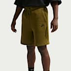 Shorts de tejido Fleece para hombre Nike Tech