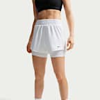 Nike One Women's Dri-FIT High-Waisted 8cm (approx.) 2-in-1 Shorts