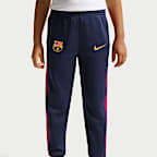 FC Barcelona Strike Nike Dri-FIT-Fußball-Trainingsanzug aus Strickmaterial für jüngere Kinder