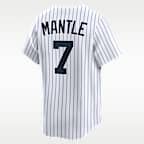 Mickey Mantle New York Yankees Cooperstown Men's Nike Dri-FIT ADV MLB Limited Jersey