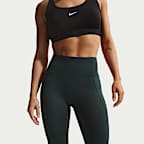 Leggings de cintura alta sin costura delantera de largo completo para mujer Nike Universa