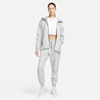 Sudadera con gorro de cierre completo para mujer Nike Sportswear Tech Fleece Windrunner