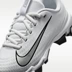 Tacos de fútbol para niños grandes Nike Vapor Shark 3