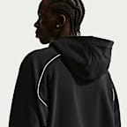 Sudadera con gorro sin cierre de tejido Fleece para hombre Nike Air