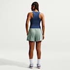 Shorts de French Terry de tiro medio para mujer Nike Sportswear Chill Terry
