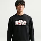 Nike Sportswear Club Men's French-Terry Crew-Neck Sweatshirt