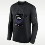 Baltimore Ravens Legend Icon Men's Nike Dri-FIT NFL Long-Sleeve T-Shirt