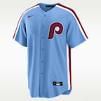 Jersey Nike de la MLB Replica para hombre Kyle Schwarber Philadelphia Phillies