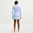 Nike Sportswear Chill Knit Women's Tight Quarter-Zip Long-Sleeve Ribbed Top