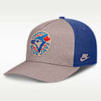 Gorra Nike de la MLB ajustable con estructura A-Frame para hombre Toronto Blue Jays Cooperstown Rise