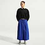 Nike Studio Fleece Medium Weight Women's Oversized Cropped Crew