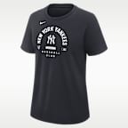 Playera Nike Dri-FIT de la MLB para mujer New York Yankees Authentic Collection Early Work