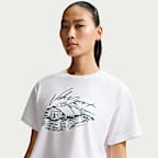 Nike Women's Cropped Tennis T-Shirt