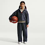 Nike Standard Issue Big Kids' Therma-FIT Brushed Fleece Full-Zip Hoodie