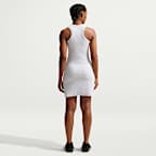 Vestido de tirantes de tela de canalé ajustado para mujer Nike Sportswear Chill Knit