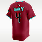 Ketel Marte Arizona Diamondbacks Men's Nike Dri-FIT ADV MLB Limited Jersey