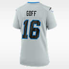 Jersey Nike de la NFL Limited para mujer Jared Goff Detroit Lions Rivalries Collection
