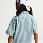 Nike Sportswear Collection Big Kids' Denim Short-Sleeve Polo