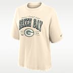 Green Bay Packers Vintage Mod Boxy Women's Nike NFL T-Shirt