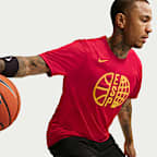 Spain Practice Men's Nike Dri-FIT Basketball T-Shirt