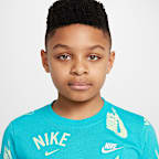 Playera para niños talla grande Nike Sportswear