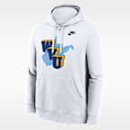 West Virginia 1965 Throwback Club Men's Nike College Pullover Hoodie