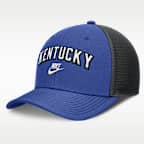 Kentucky Legacy Arch Rise Men's Nike Dri-FIT College Trucker Adjustable Hat
